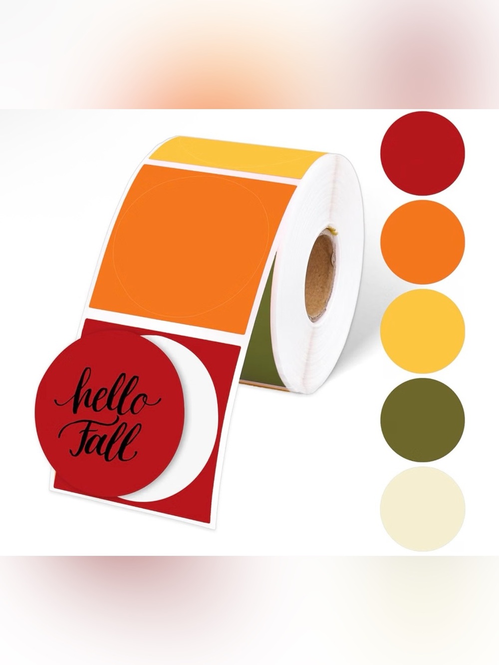 CUSTOM 2” Fall Multi-Color Stickers, 50 total BUY NOW
